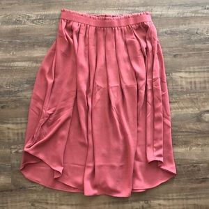 Loft Mauve Skirt - XS